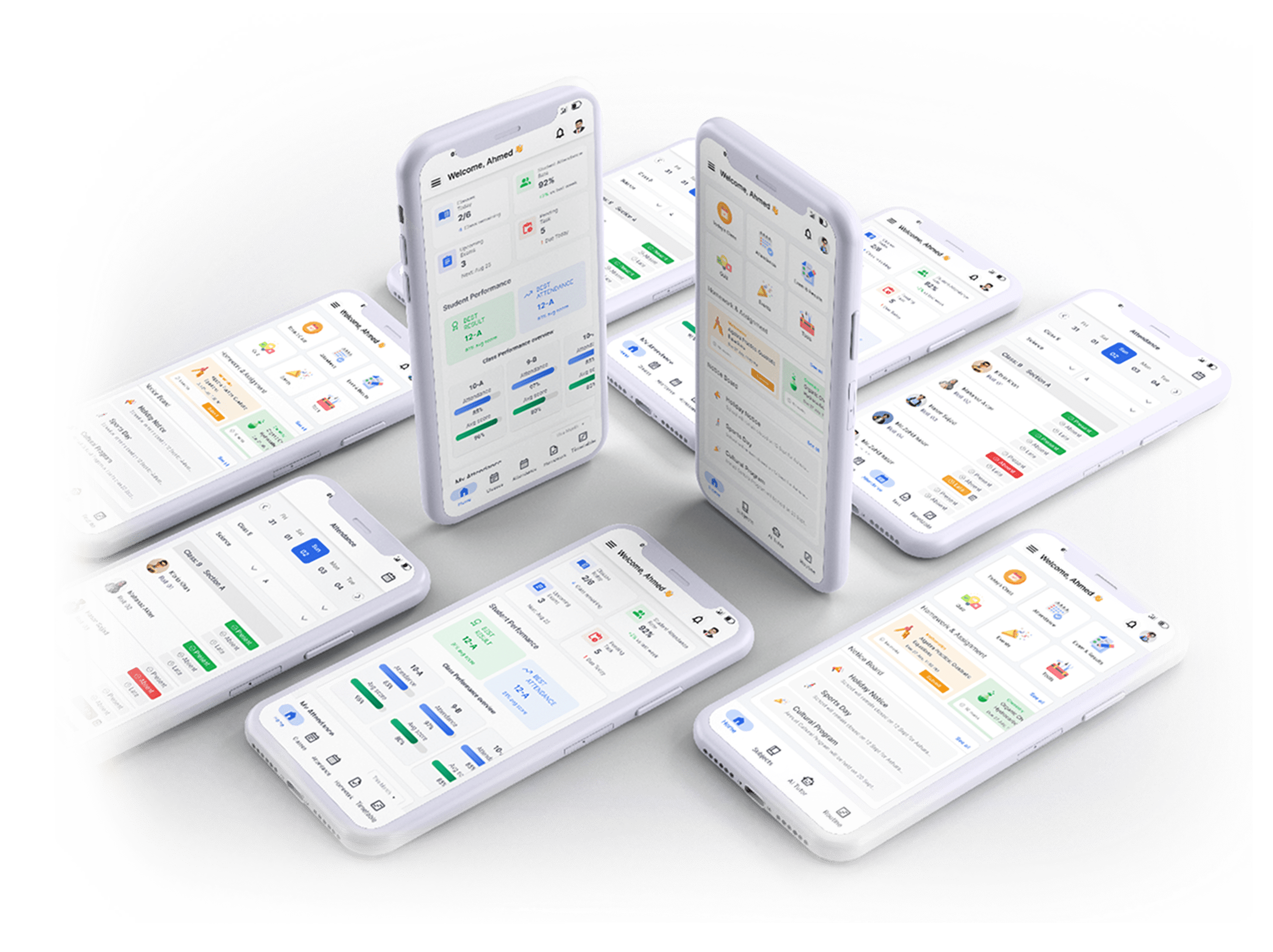 Mobile App Screens
