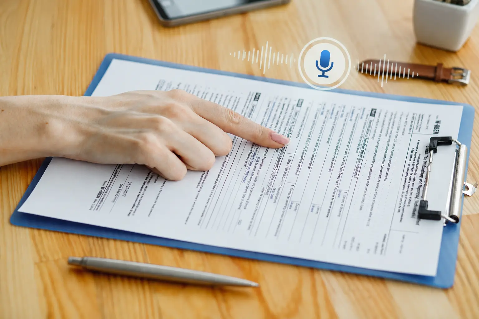 Voice-Activated Reports